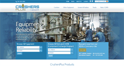 Desktop Screenshot of crushers-plus.com